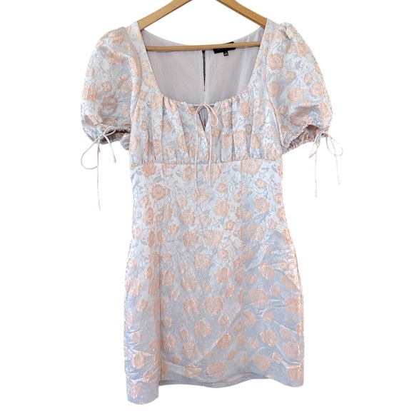 Revolve MAJORELLE Puff Sleeve Milkmaid Mini Dress - Picture 5 of 12